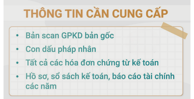 Hỗ trợ giải thể công ty