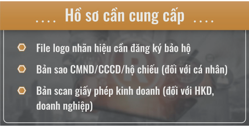 Hồ sơ cung cấp đăng ký thương hiệu