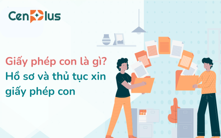 Xin giấy phép con